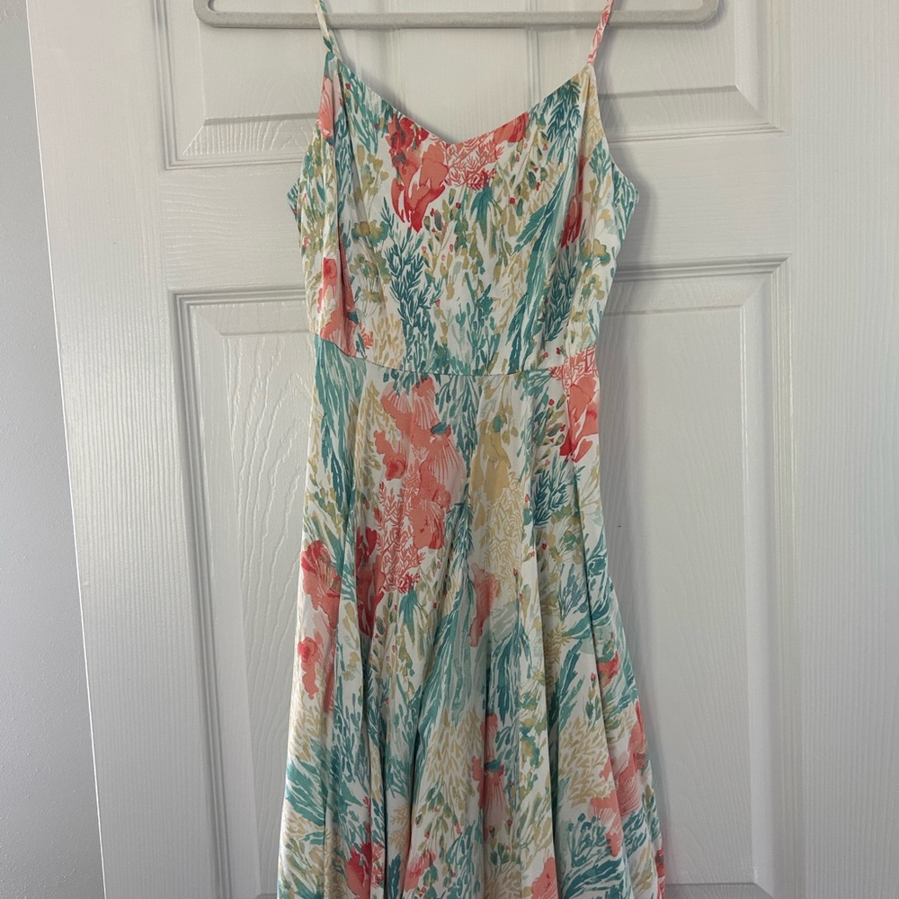 Old Navy Pink Spaghetti Strap Sundress Wedding Guest